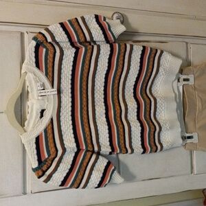 Janie and Jack size 6 short sleeve sweater